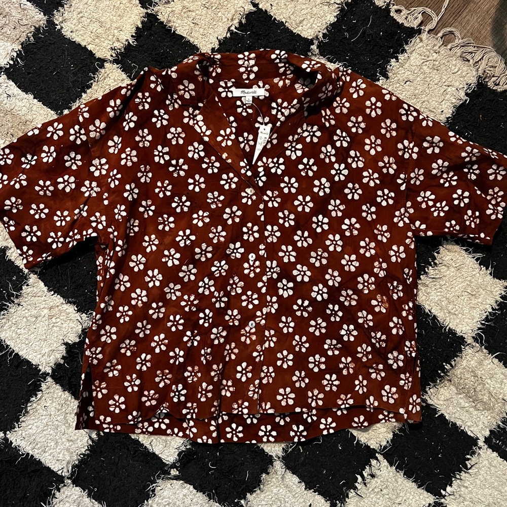 Madewell button down size L